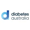 diabetes australia logo on white background in a circle