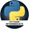 python intermediate badge