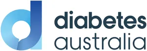 diabetes australia logo on white background