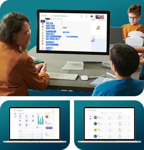 Codeflix integrated coding for students Banner